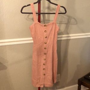 Aeropostale Dress, small, peach coloured